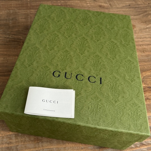 Gucci Flora Multicolor Angelina GG Logo Platform Slide Sandal 41 US W 10.5 - Picture 9 of 9